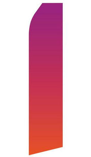 Purple Pink Gradient Feather Flags | Stock Design - Minuteman Press formely La Luz Printing Company | San Antonio TX Printing-San-Antonio-TX
