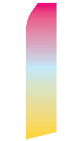 Purple Yellow Gradient Feather Flags | Stock Design - Minuteman Press formely La Luz Printing Company | San Antonio TX Printing-San-Antonio-TX