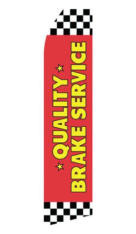 Quality Brake Feather Flag | Stock Design - Minuteman Press formely La Luz Printing Company | San Antonio TX Printing-San-Antonio-TX