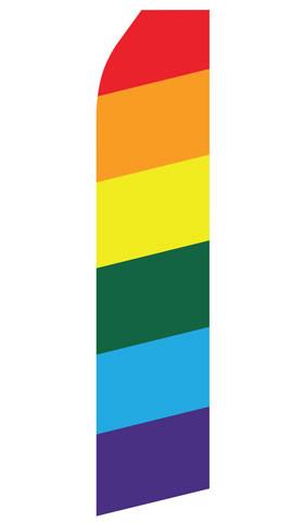 Rainbow Feather Flags | Stock Design - Minuteman Press formely La Luz Printing Company | San Antonio TX Printing-San-Antonio-TX