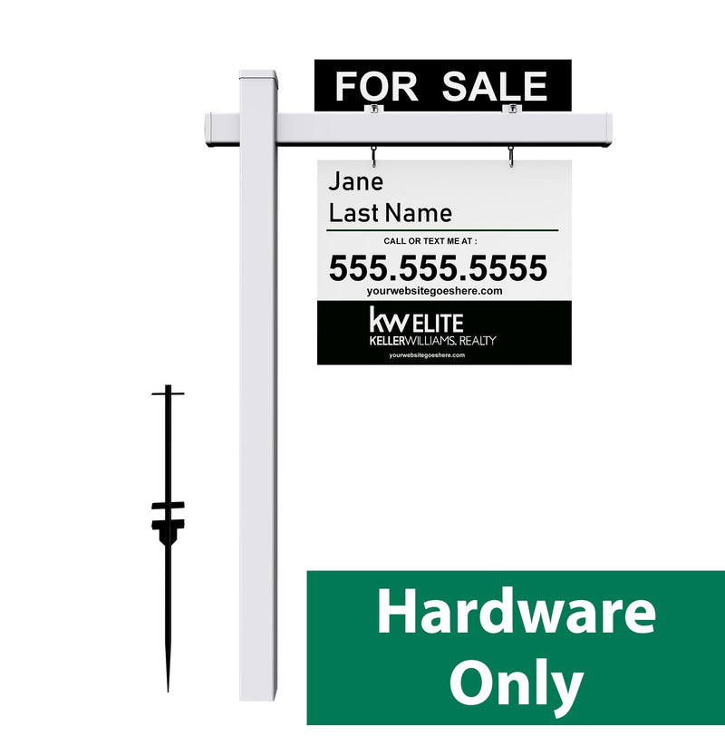 Real Estate Post | Hardware Only - Minuteman Press formely La Luz Printing Company | San Antonio TX Printing-San-Antonio-TX