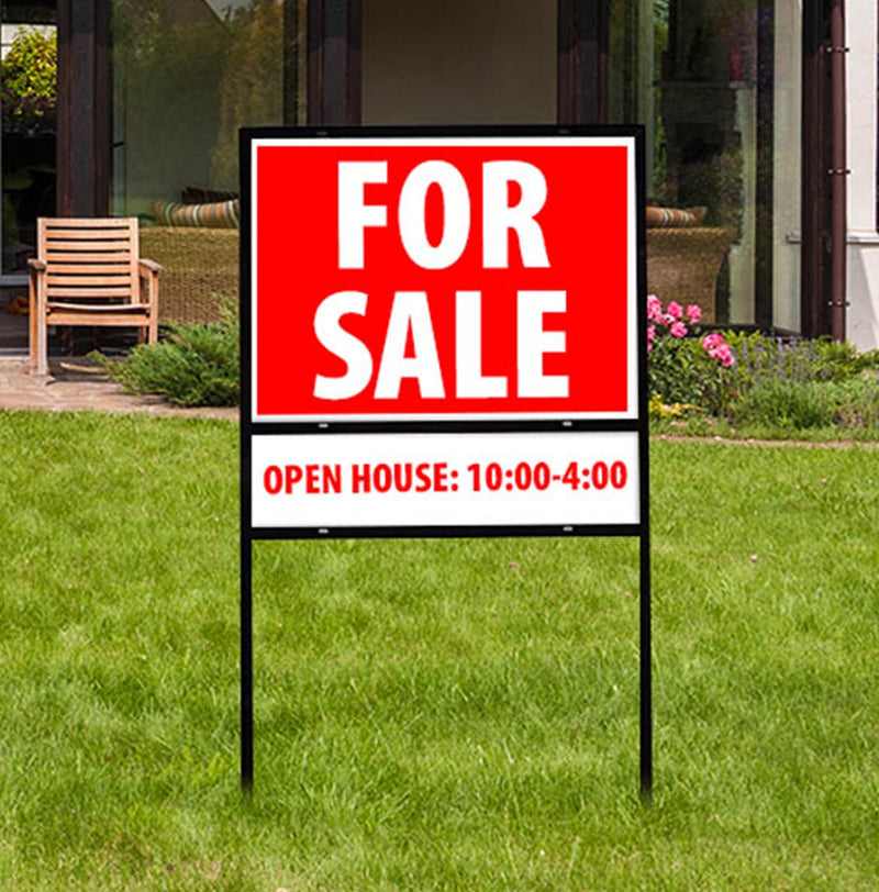 Real Estate Sign Frames - Minuteman Press formely La Luz Printing Company | San Antonio TX Printing-San-Antonio-TX