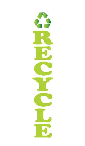 Recycle Feather Flags | Stock Design - Minuteman Press formely La Luz Printing Company | San Antonio TX Printing-San-Antonio-TX