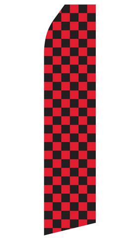 Red and Black Checkered Feather Flags | Stock Design - Minuteman Press formely La Luz Printing Company | San Antonio TX Printing-San-Antonio-TX