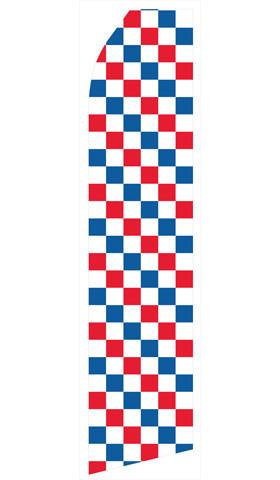 Red, Blue and White Checkered Feather Flags | Stock Design - Minuteman Press formely La Luz Printing Company | San Antonio TX Printing-San-Antonio-TX