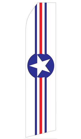Red White and Red Star Feather Flags | Stock Design - Minuteman Press formely La Luz Printing Company | San Antonio TX Printing-San-Antonio-TX