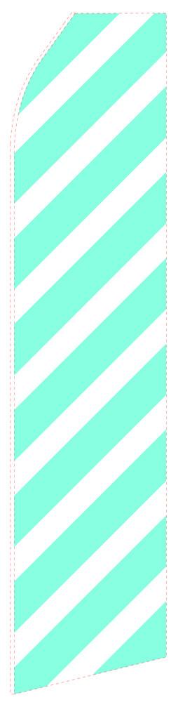 Ribbed Cyan Feather Flag | Stock Design - Minuteman Press formely La Luz Printing Company | San Antonio TX Printing-San-Antonio-TX