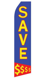Save $$$ Feather Flag | Stock Design - Minuteman Press formely La Luz Printing Company | San Antonio TX Printing-San-Antonio-TX