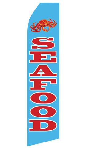 Seafood Feather Flags | Stock Design - Minuteman Press formely La Luz Printing Company | San Antonio TX Printing-San-Antonio-TX