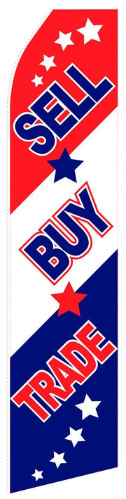 Sell Buy Trade Feather Flag | Stock Designs - Minuteman Press formely La Luz Printing Company | San Antonio TX Printing-San-Antonio-TX