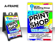 Sidewalk Signs - Minuteman Press formely La Luz Printing Company | San Antonio TX Printing-San-Antonio-TX