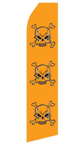 Skull Feather Flags | Stock Design - Minuteman Press formely La Luz Printing Company | San Antonio TX Printing-San-Antonio-TX