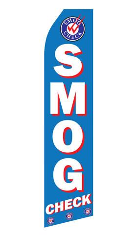 Smog Check Feather Flags | Stock Design - Minuteman Press formely La Luz Printing Company | San Antonio TX Printing-San-Antonio-TX