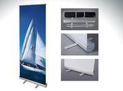 Stand-Up Telescopic Banner - Minuteman Press formely La Luz Printing Company | San Antonio TX Printing-San-Antonio-TX