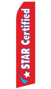 Star Certified Feather Flags | Stock Design - Minuteman Press formely La Luz Printing Company | San Antonio TX Printing-San-Antonio-TX