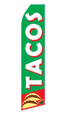 Tacos Feather Flag | Stock Design - Minuteman Press formely La Luz Printing Company | San Antonio TX Printing-San-Antonio-TX