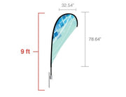 Teardrop Flags - Minuteman Press formely La Luz Printing Company | San Antonio TX Printing-San-Antonio-TX