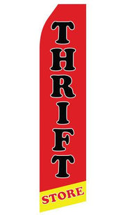 Thrift Store Feather Flags | Stock Design - Minuteman Press formely La Luz Printing Company | San Antonio TX Printing-San-Antonio-TX
