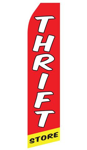 Thrift Store Feather Flags | Stock Design - Minuteman Press formely La Luz Printing Company | San Antonio TX Printing-San-Antonio-TX