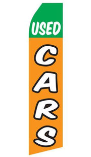 Used Cars Feather Flag | Stock Design - Minuteman Press formely La Luz Printing Company | San Antonio TX Printing-San-Antonio-TX