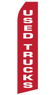 Used Trucks Feather Flag | Stock Design - Minuteman Press formely La Luz Printing Company | San Antonio TX Printing-San-Antonio-TX