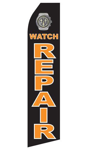 Watch Repair Feather Flags | Stock Design - Minuteman Press formely La Luz Printing Company | San Antonio TX Printing-San-Antonio-TX
