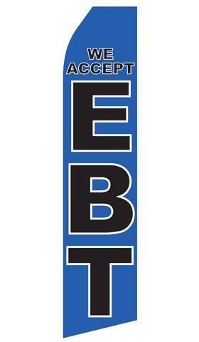 We Accept EBT Feather Flags | Stock Design - Minuteman Press formely La Luz Printing Company | San Antonio TX Printing-San-Antonio-TX