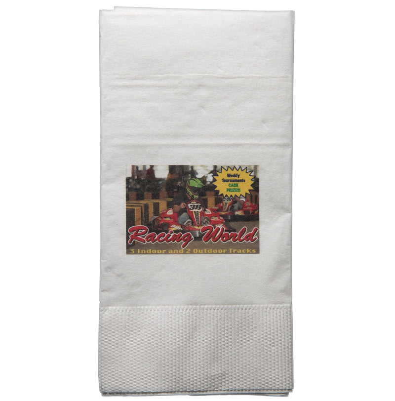 White Dinner Napkins - Minuteman Press formely La Luz Printing Company | San Antonio TX Printing-San-Antonio-TX