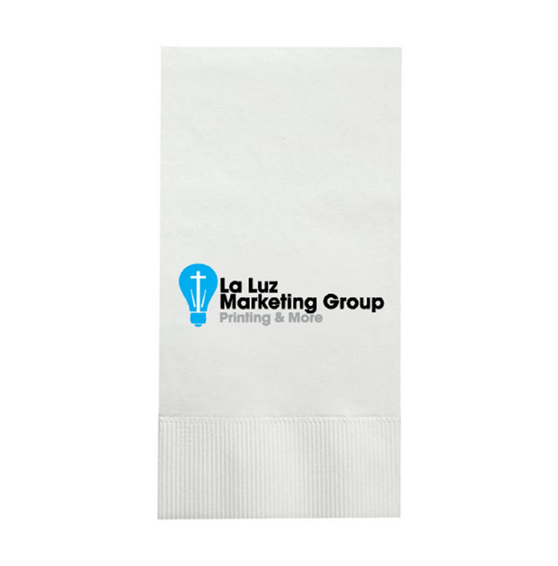 White Dinner Napkins - Minuteman Press formely La Luz Printing Company | San Antonio TX Printing-San-Antonio-TX