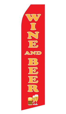 Wine and Beer Feather Flags | Stock Design - Minuteman Press formely La Luz Printing Company | San Antonio TX Printing-San-Antonio-TX