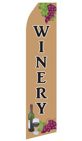 Winery Feather Flag | Stock Design - Minuteman Press formely La Luz Printing Company | San Antonio TX Printing-San-Antonio-TX