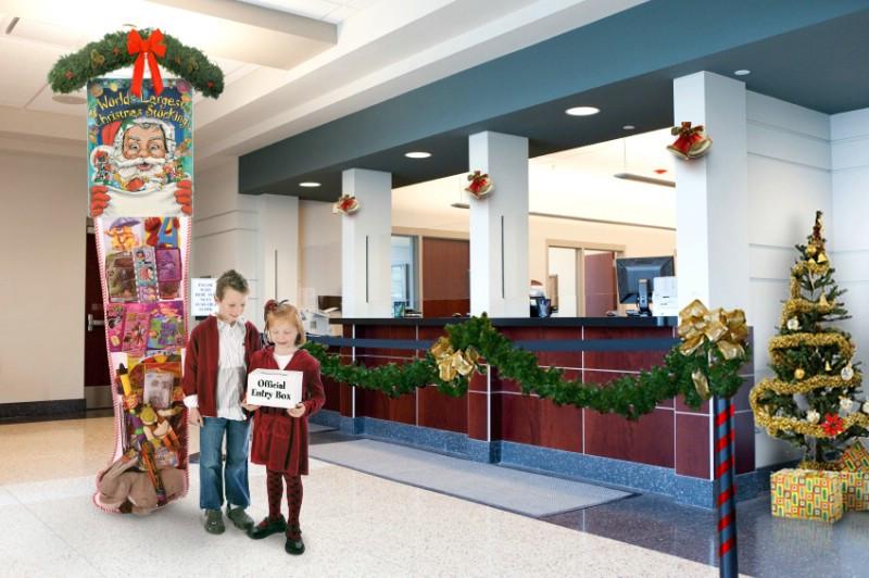 World's Large Giant Christmas Stockings - Minuteman Press formely La Luz Printing Company | San Antonio TX Printing-San-Antonio-TX