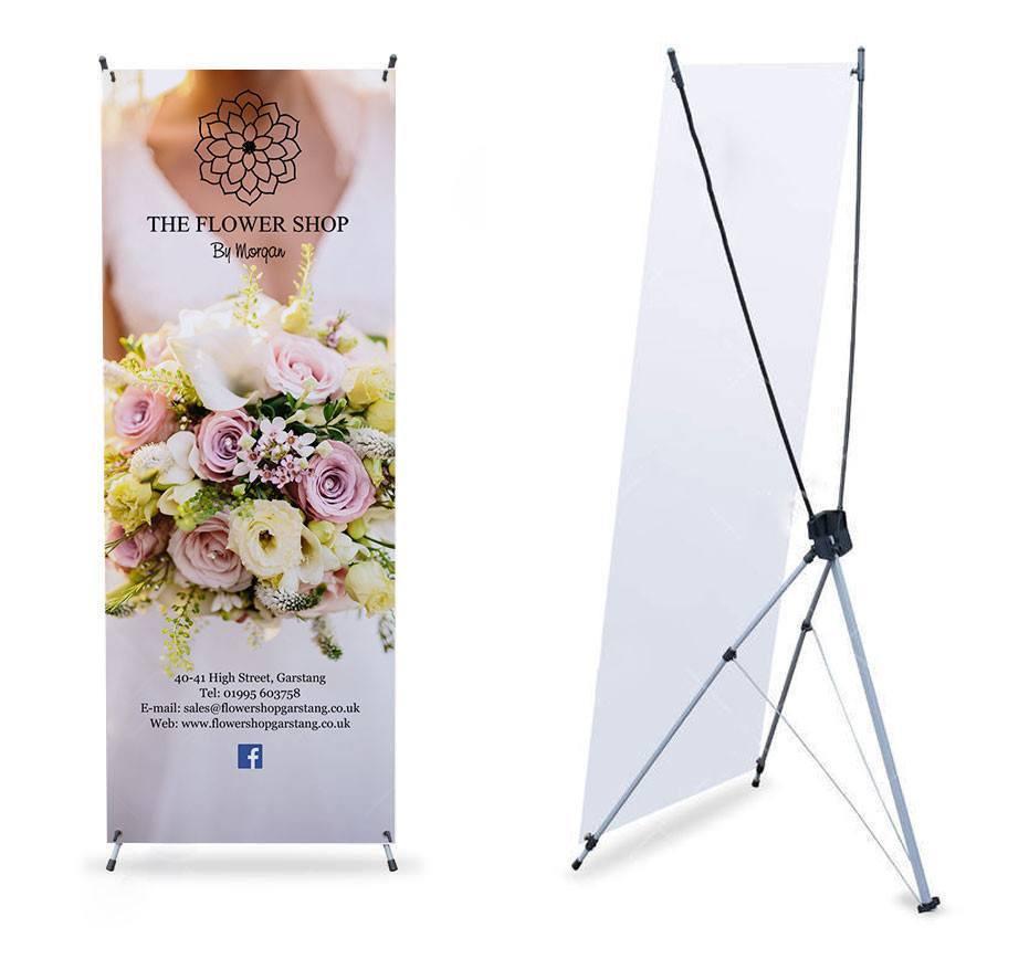 X Banner Stand | San Antonio Banner Company - Minuteman Press