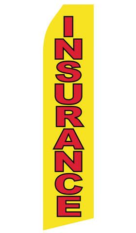 Yellow Insurance Feather Flags | Stock Design - Minuteman Press formely La Luz Printing Company | San Antonio TX Printing-San-Antonio-TX