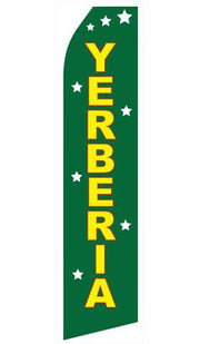 Yerberia Feather Flags | Stock Design - Minuteman Press formely La Luz Printing Company | San Antonio TX Printing-San-Antonio-TX